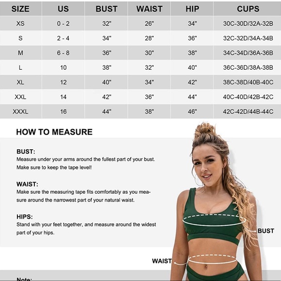 Women High Waisted Bikini Two Piece Knotted Bathing Suit - Picture 4 of 4